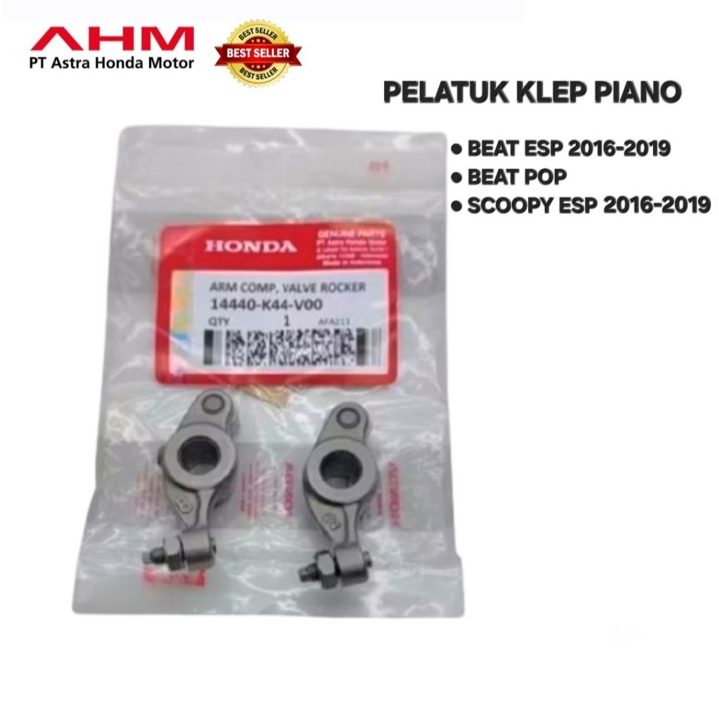 PIANO KLEP PELATUK KLEP BEAT ESP 2016-2019 BEAT POP SCOOPY ESP BEAT STREET ESP ORIGINAL HONDA JAPAN