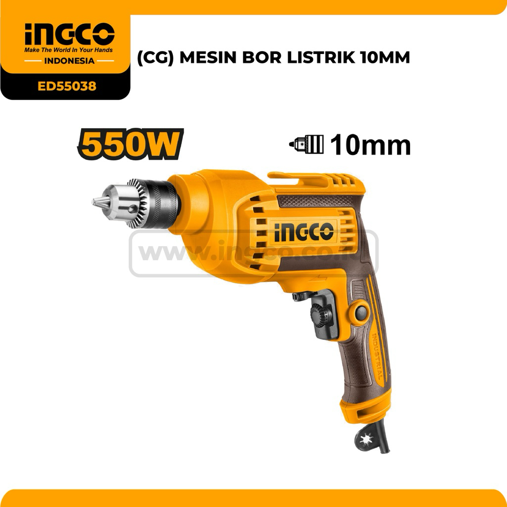 MESIN BOR LISTRIK 10MM INGCO ED55038