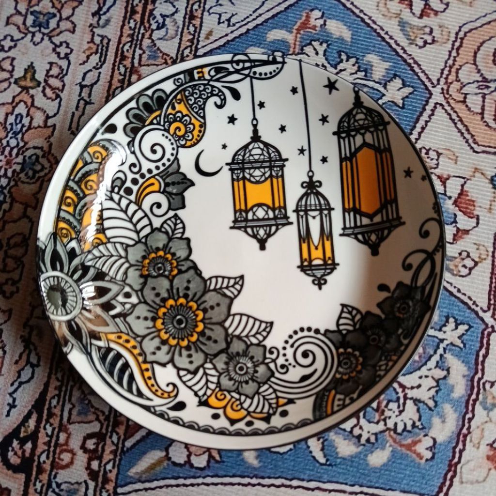 Piring Keramik Hampers Lebaran