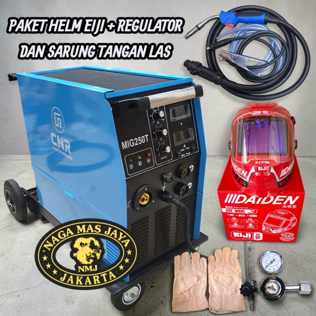 MESIN LAS CO2 MERK CNR MIG 250 T / TRAFO LAS CO2 CNR MIG 250T / MESIN LAS CNR MIG 250T