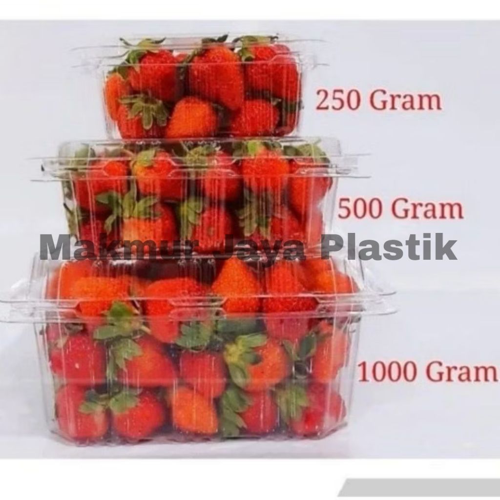Mika Buah 250gr 500gr 800gr/Mika Buah 250ml 500ml 800ml/Mika Strawberri/Mika Strawberry/Mika Anggur/