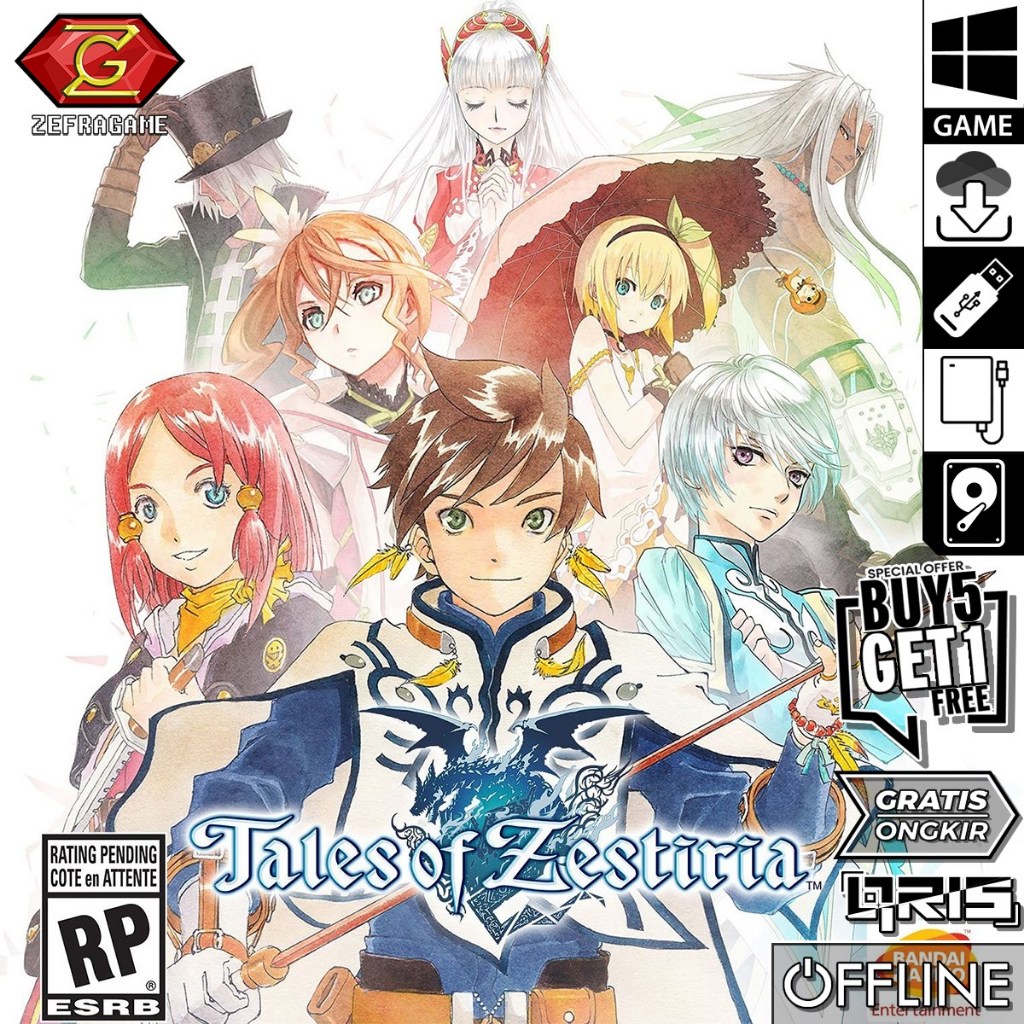TALES OF ZESTIRIA Game PC Laptop Games