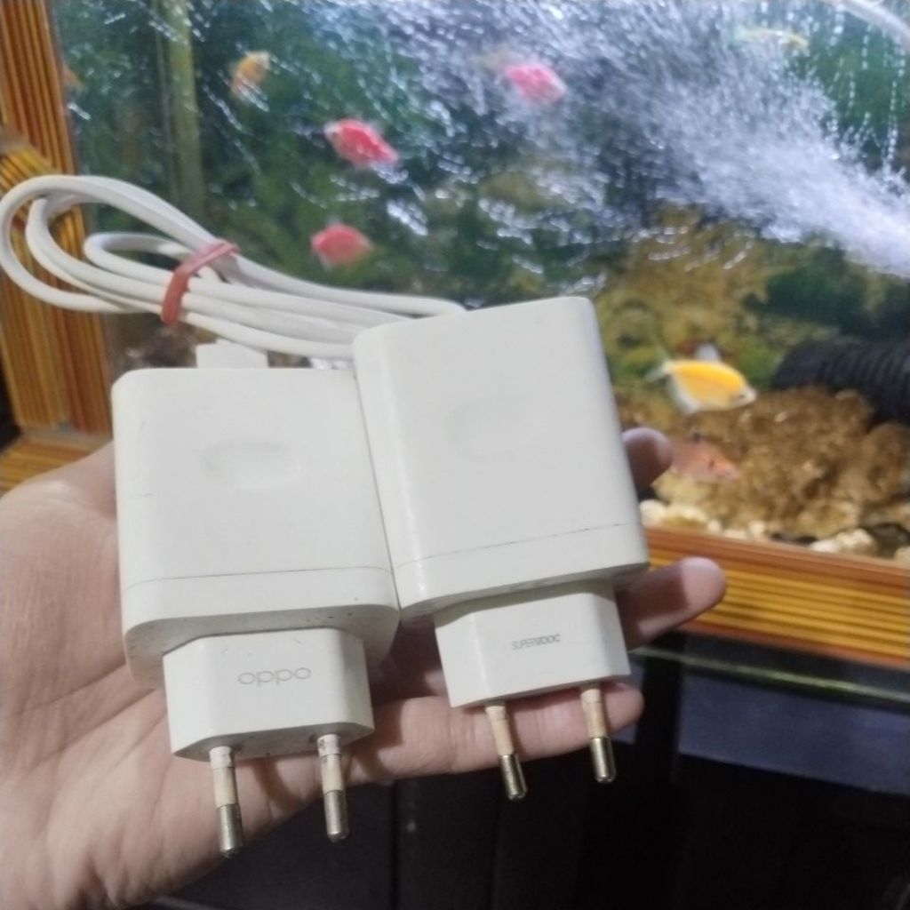 Charger Original Oppo 33W satu set kabel