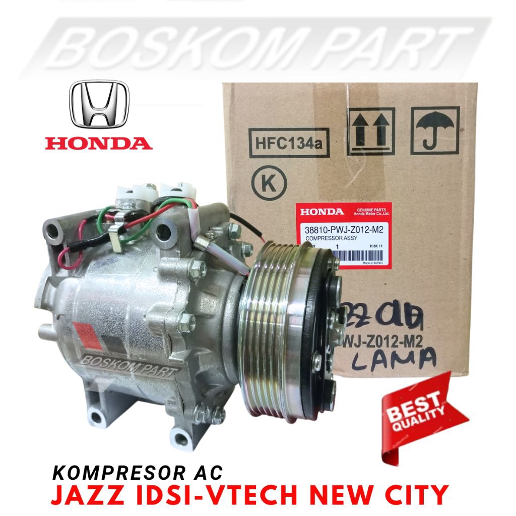 Kompresor Ac Jazz Lama Idsi Vtech City th 2003-2007 Jazz Old