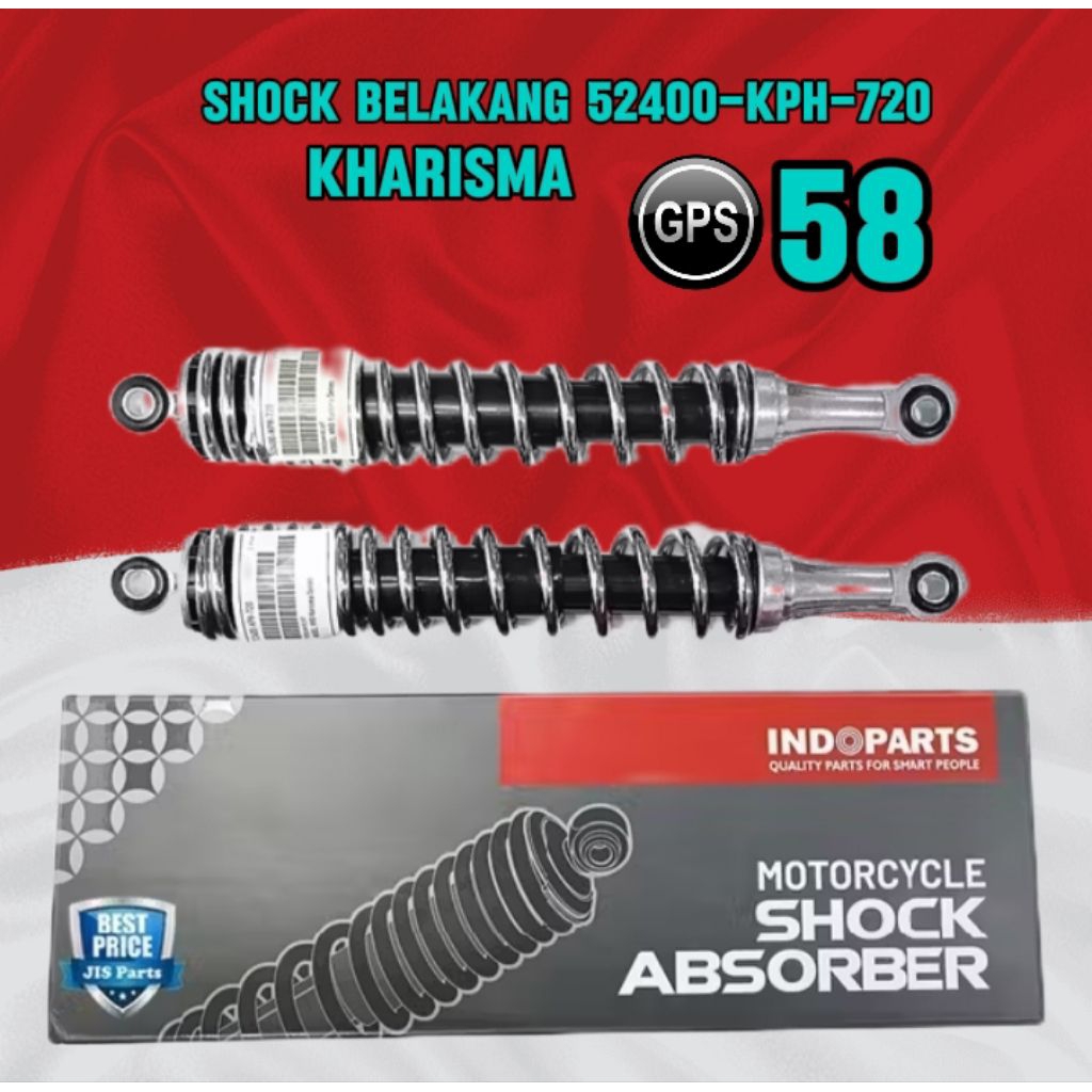 Shock Breaker Belakang Kharisma (KPH-720) Original indopart