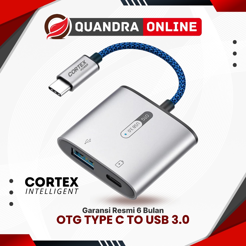 CORTEX intelligent - MH366 Splitter OTG TYPE C to USB 3.0 Support DAC 32bit /384KHz Live soundcard t