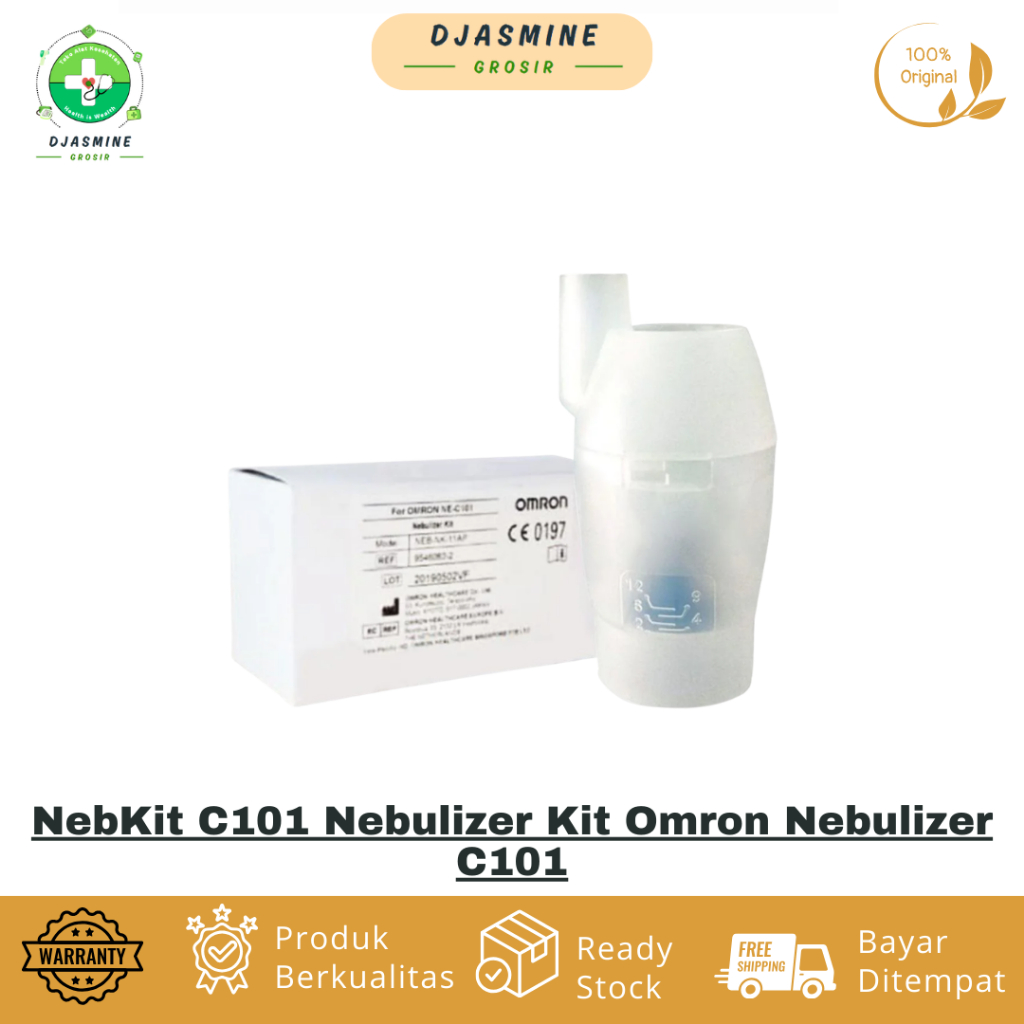 NebKit C101 Nebulizer Kit Omron Nebulizer C101/ Tempat Obat Nebulizer Omron NE C101