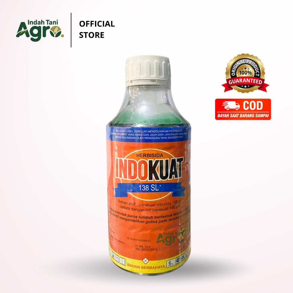 Herbisida Indokuat 138SL Paraquat Diklorida 138 g/l Efektif Basmi Gulma