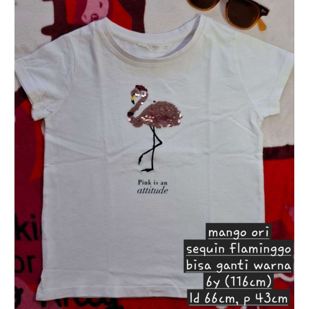 baju anak perempuan merek Mango original preloved