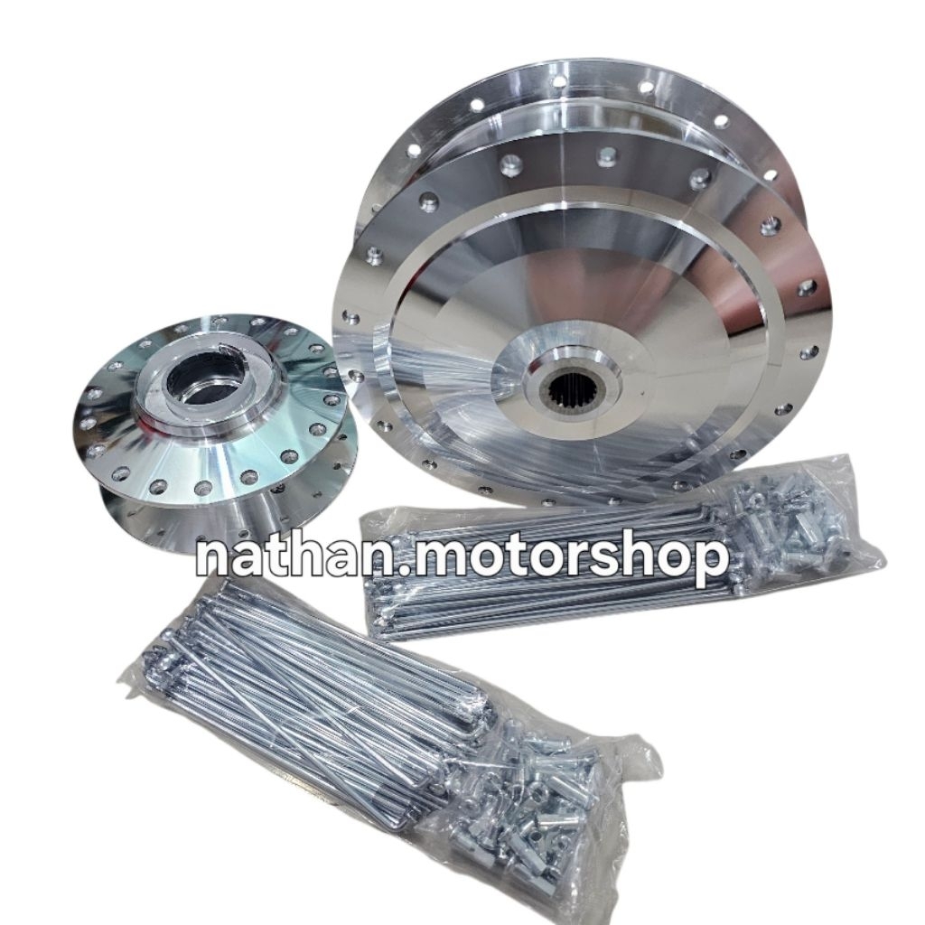 TROMOL MIO SPORTY MIO SOUL XRIDE 115 MIO M3 SEPASANG PLUS JARI CHROME RING 17 DAN 14