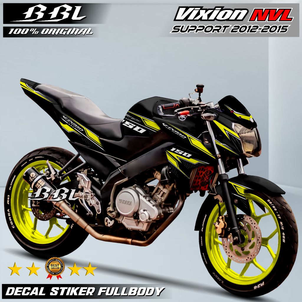 Decal Stiker Variasi Fullbody Vixion Nvl 150 - Dekal Stiker Vixion Nvl 2012 2013 2014 2015 Decal Sti
