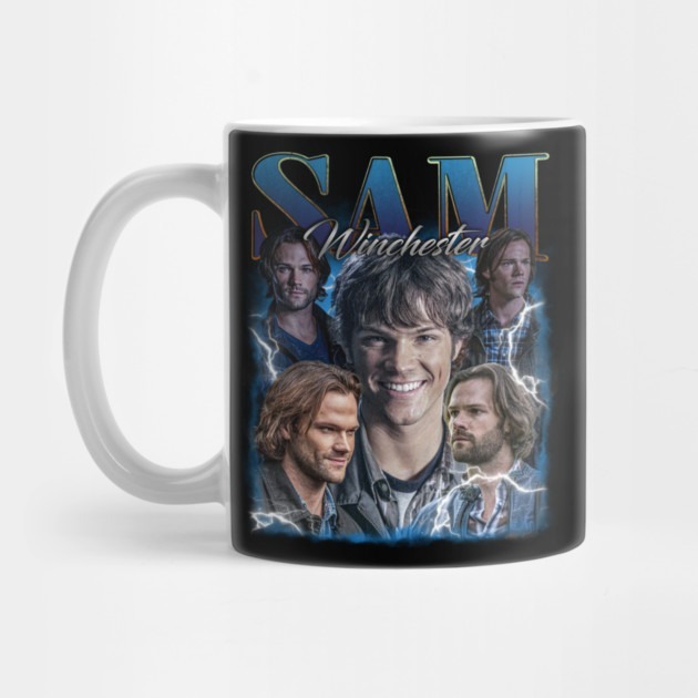 Sam Winchester Bootleg Vintage Tshirt Sam Winchester Tea Mug