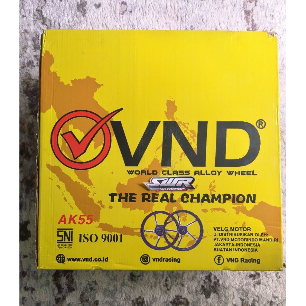 Rim, Velg VND AK55 Honda Wave/Supra/Kharisma