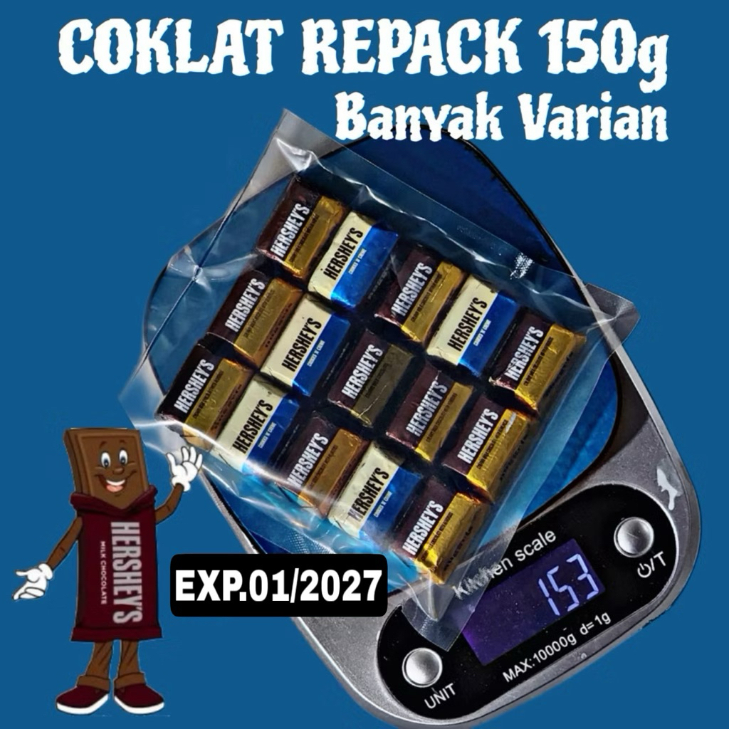 coklat hershey’s kiloan termurah hershey nugget hershey Kisses 150g