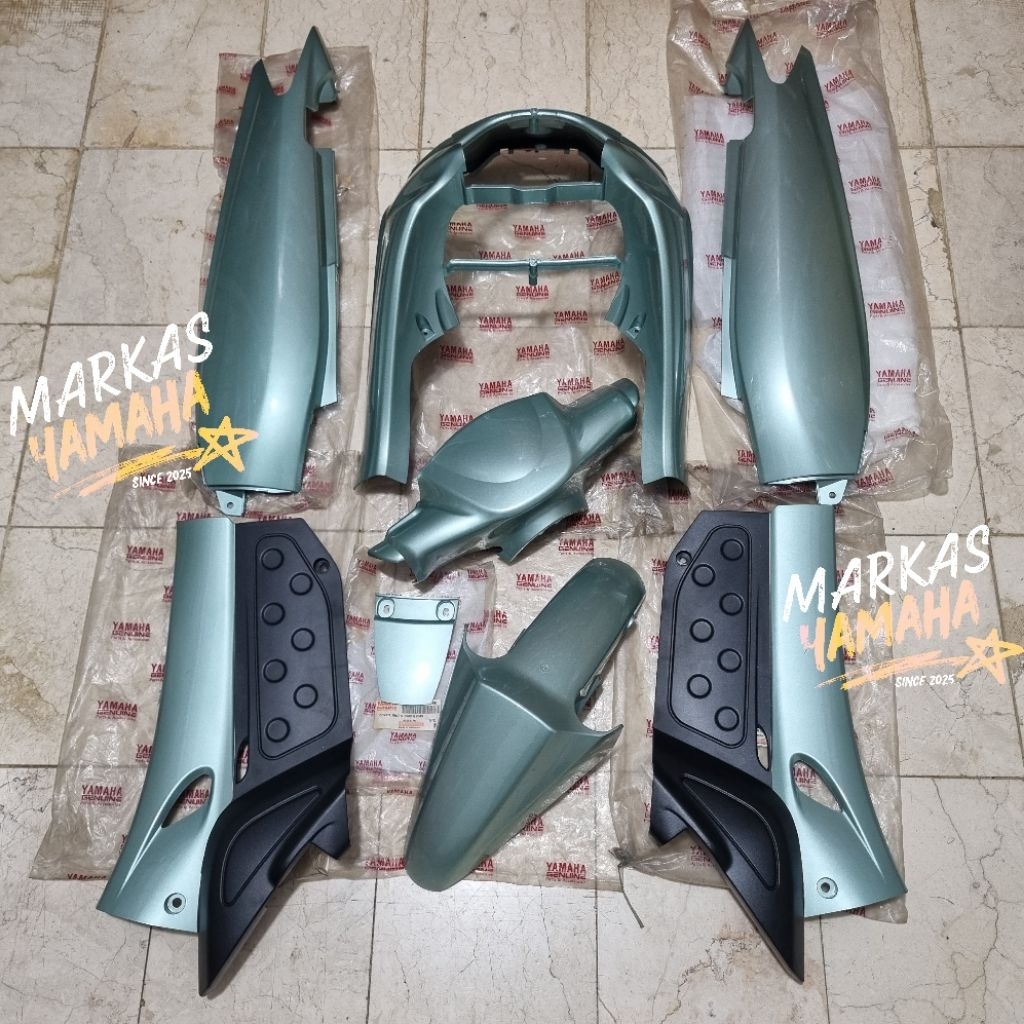 Body nouvo lele original yamaha hijau tosca body halus fullset nouvo lele body full halus nouvo lama