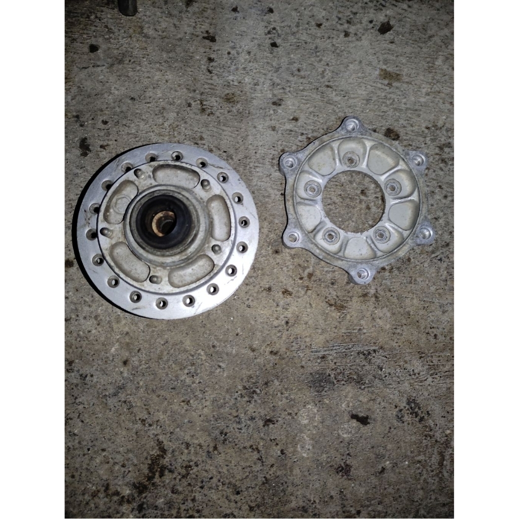 tromol depan megapro/tiger lama set plendes ori