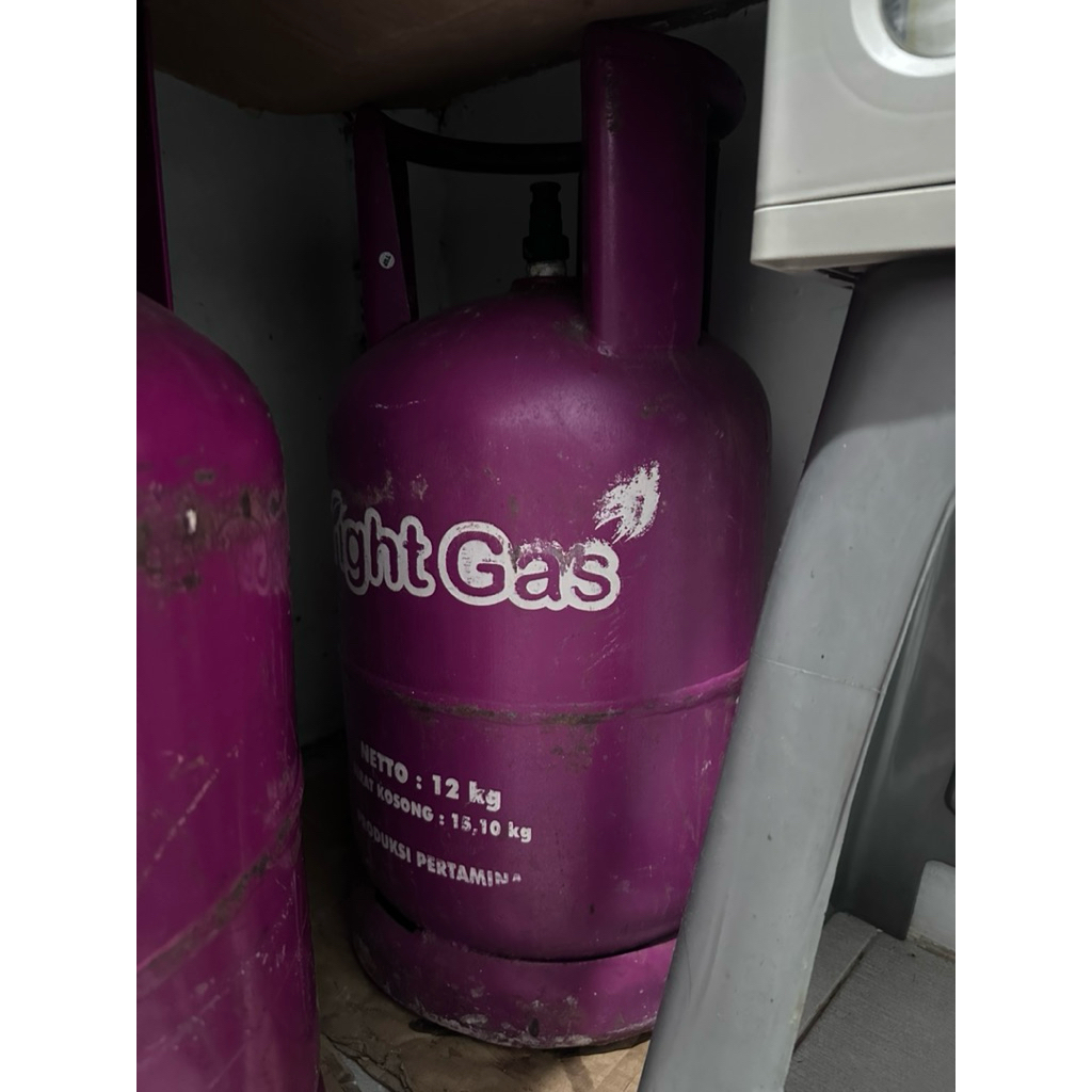 Tabung Gas LPG 12 kg kosongan tabung bright Gas 12kg - Pengiriman hanya bisa Instant Area Surabaya