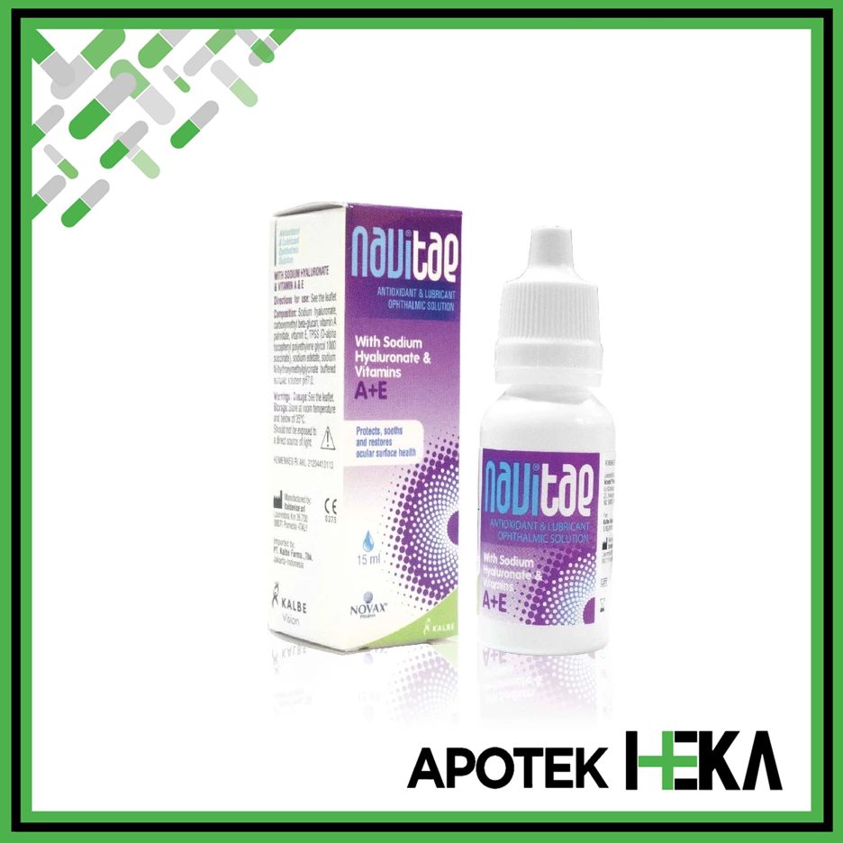 Navitae Tetes Mata Vitamin A E - Mata Kering (SEMARANG)