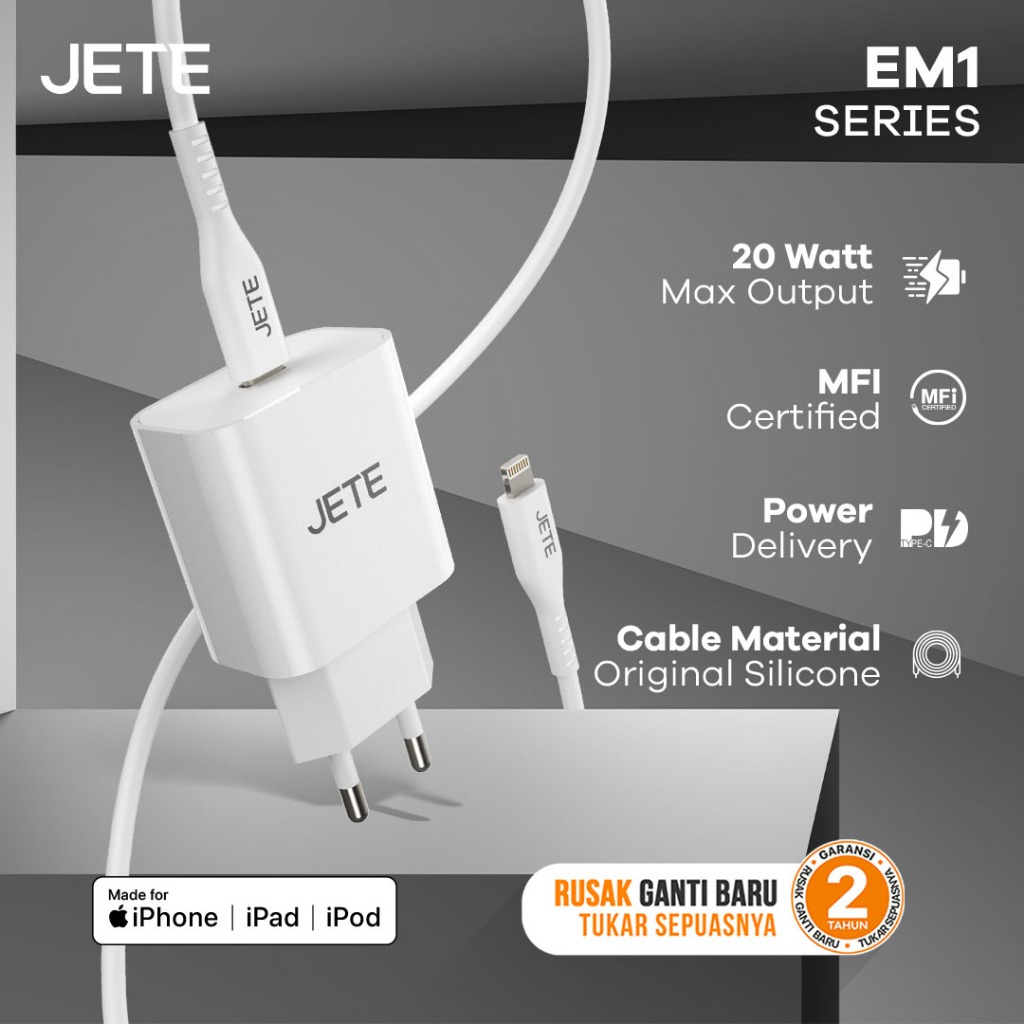 Charger JETE EM1 MFI Certification