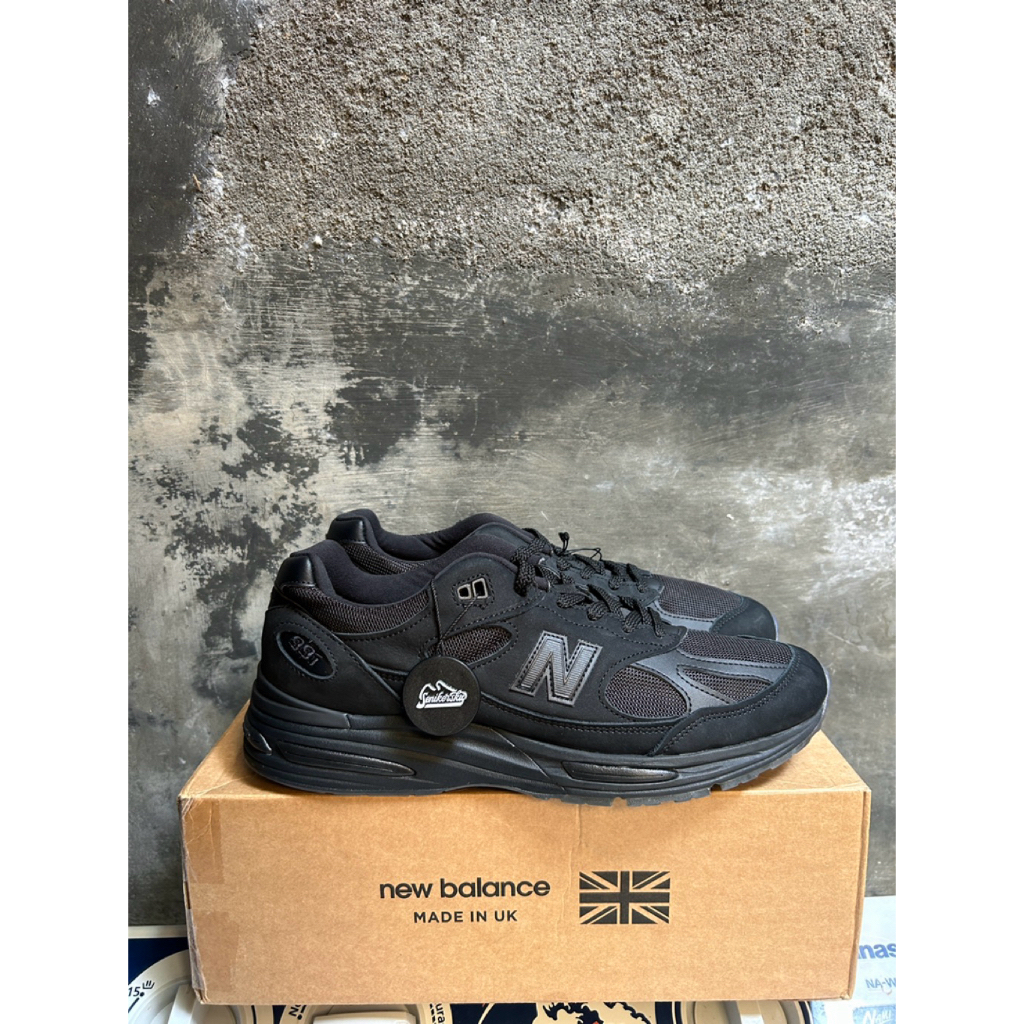 New balance 991v2 stone island ghost pack black (100% authentic)