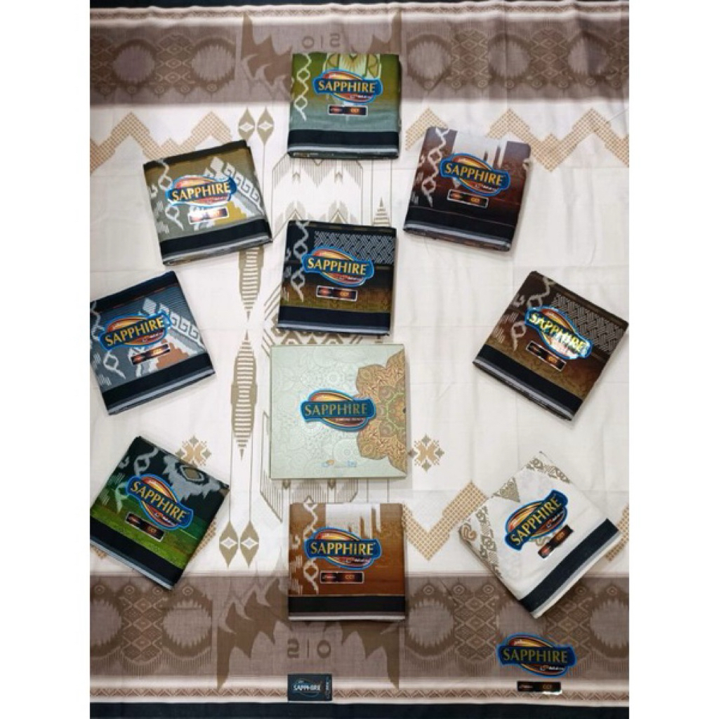 Sarung Sapphire Songket Kembang CCT