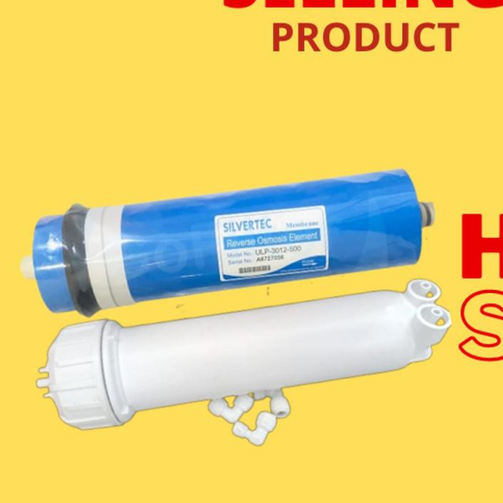 PAKET Housing Membran RO + Membran RO 3012 - 500 GPD - COMPLETE SET