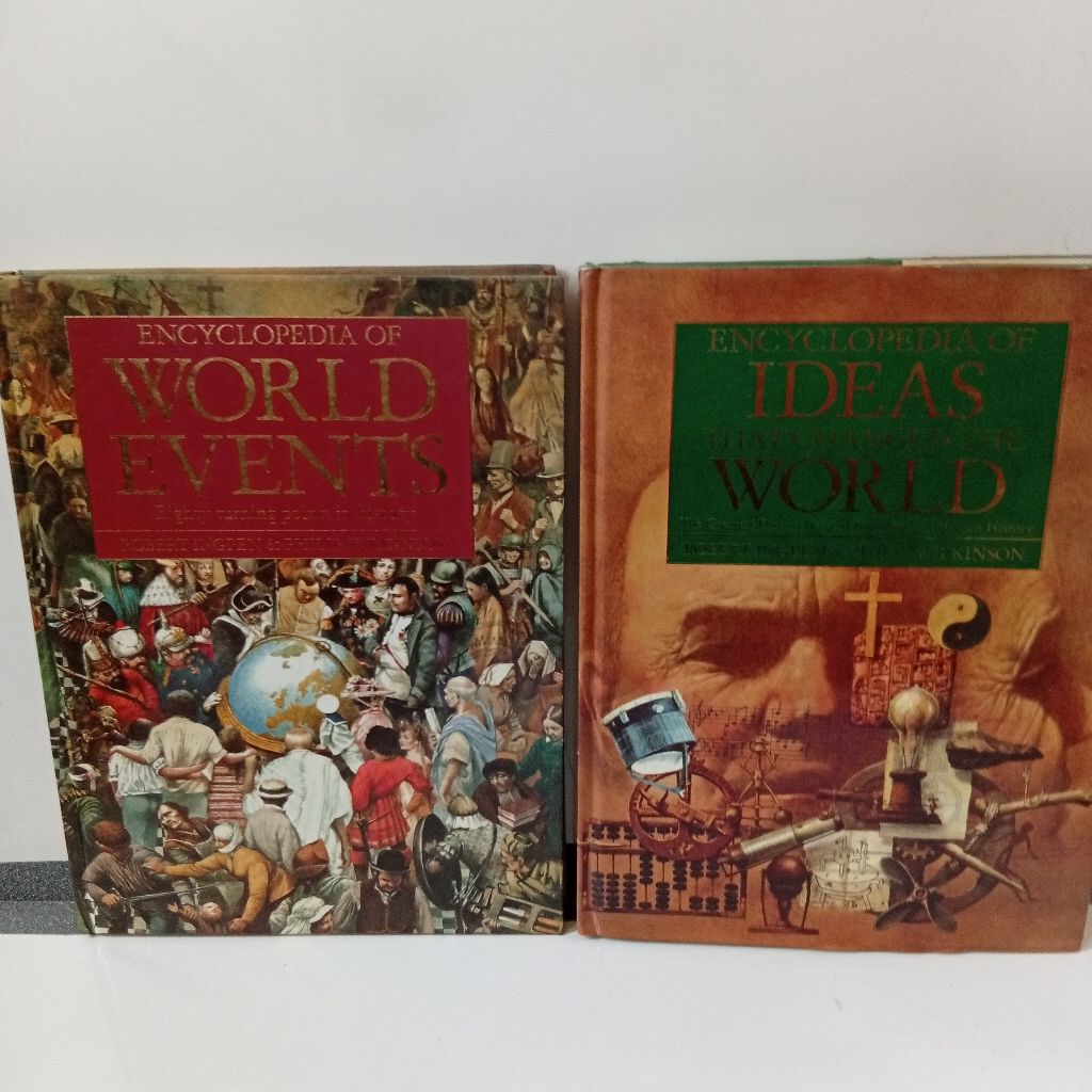 Buku Encyclopedia World events dan Ideas Wold Robert Ingpen