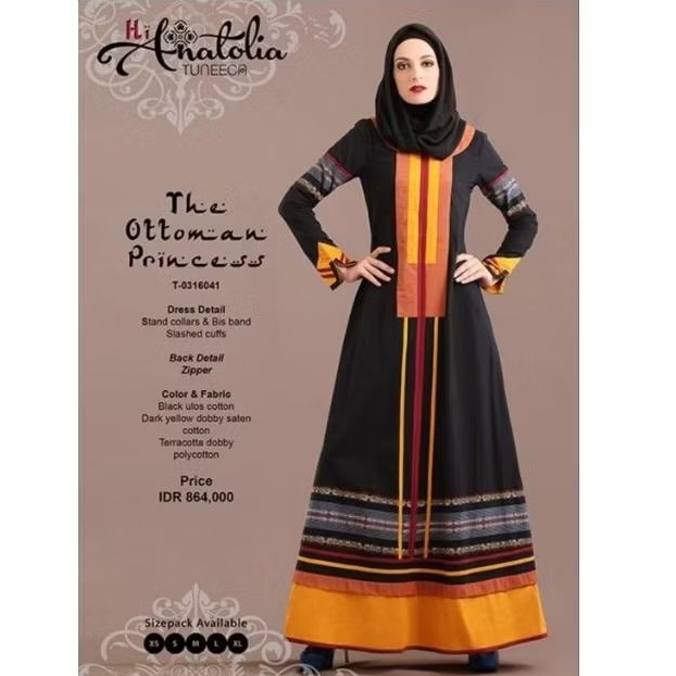 tuneeca anatolia preloved size xs