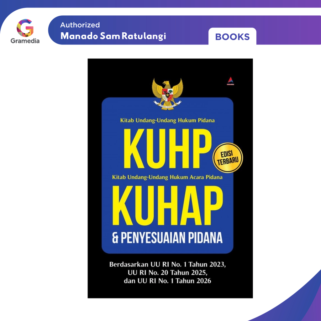 Gramedia Manado-KUHP, KUHAP dan Penyesuaian Pidana