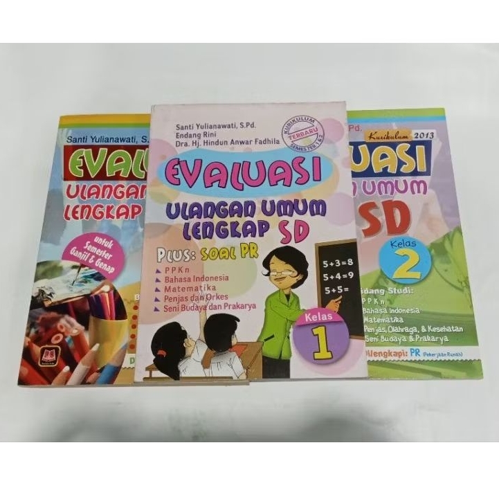 Evaluasi Ulangan Umum Lengkap SD Kelas 1