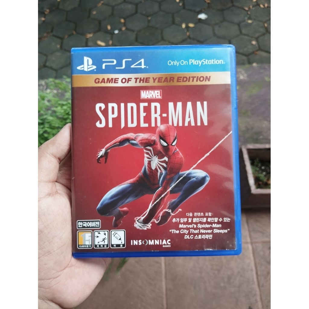 Spiderman PS4 (TANPA DLC)