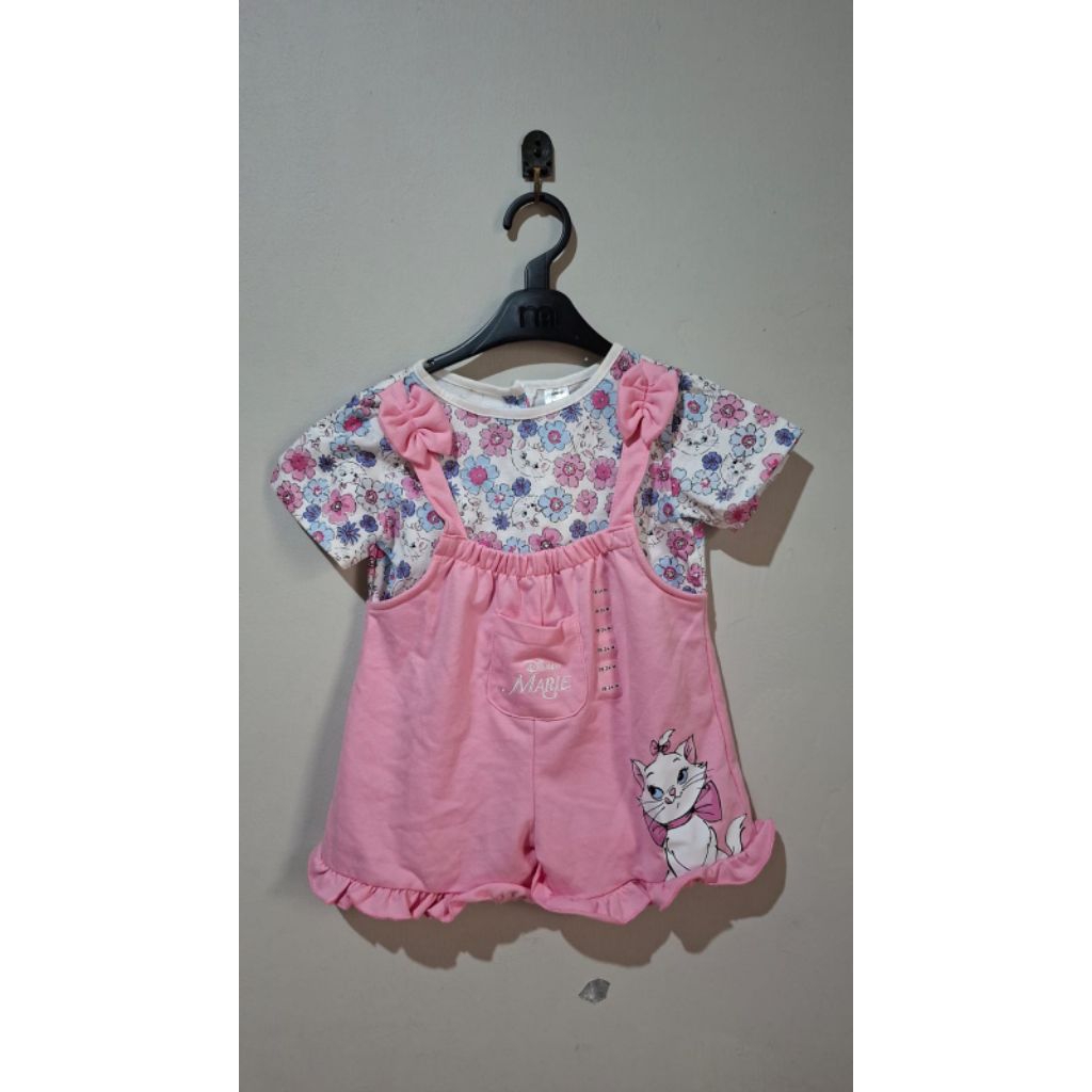 Disney Baby Marie Cat / Pipiniko Marie Cat / Pipiniko Overall Marie Cat / Overall Marie Cat