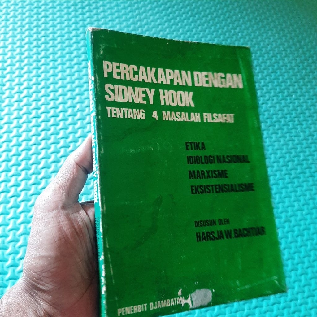 Percakapan dengan sidney hook tentang 4 masalah filsafat