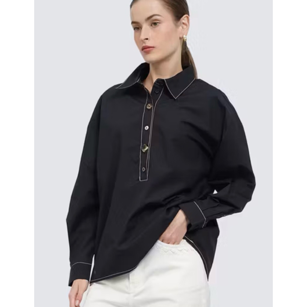 et cetera fancy button shirt