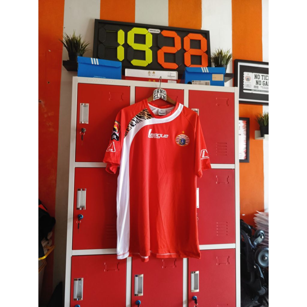 Jersey Bola Persija Retro Home 2011/12 (Reproduksi) *RARE