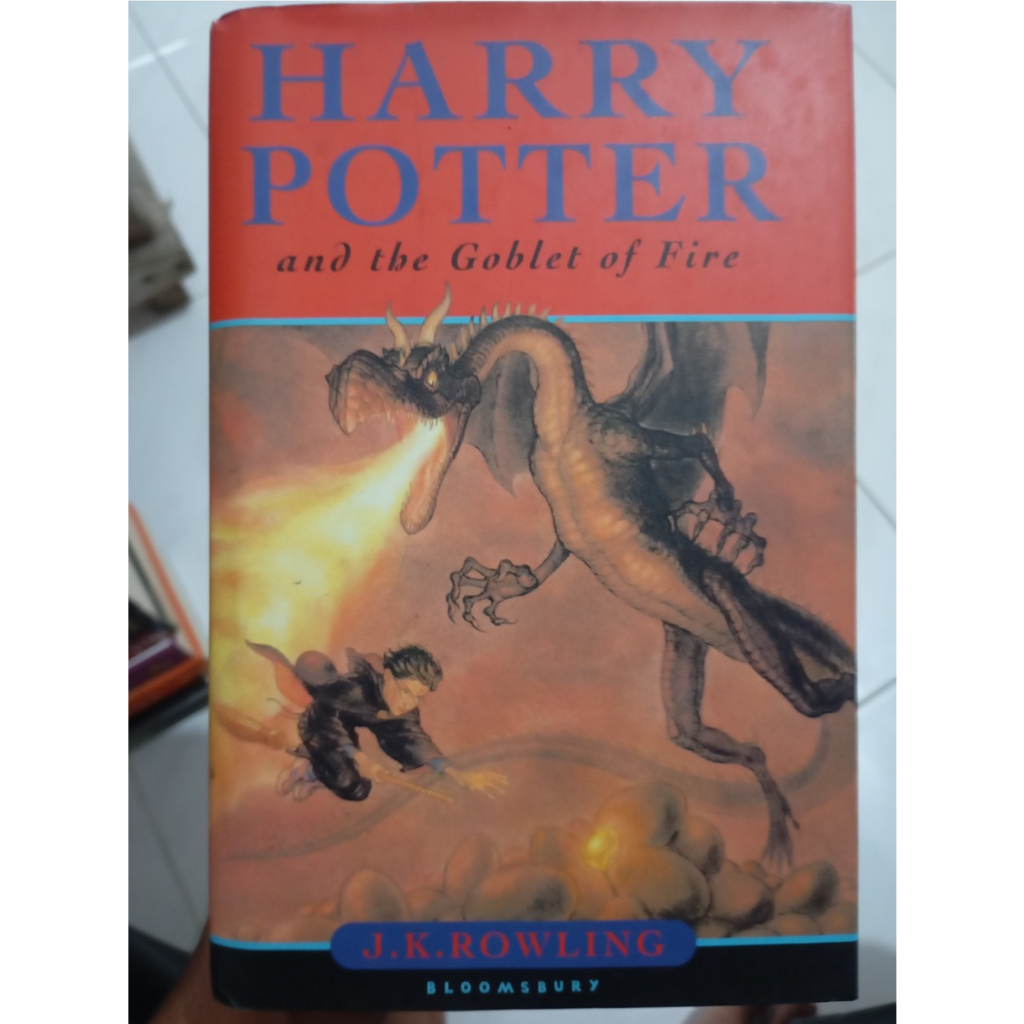 Novel Harry Potter and the Goblet of Fire - Hard Cover Ed. Bahasa Inggris (Bloomsbury)