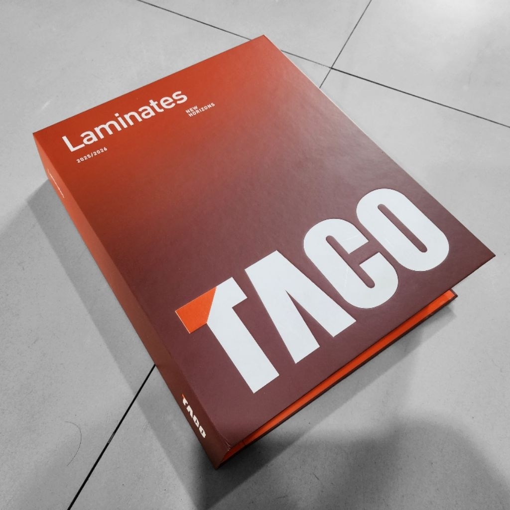 Buku Sample Katalog HPL TACO HPL LAMINATES (MASTERBOOK)