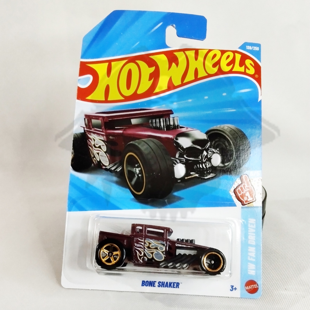 DIECAST HOTWHEELS FANTASY CARS BONE SHAKER, HOTWHEELS BONE SHAKER