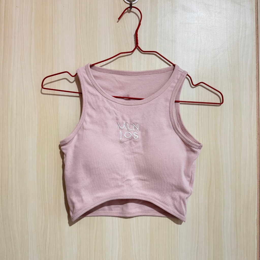 Tanktop Bra Crop Peach New