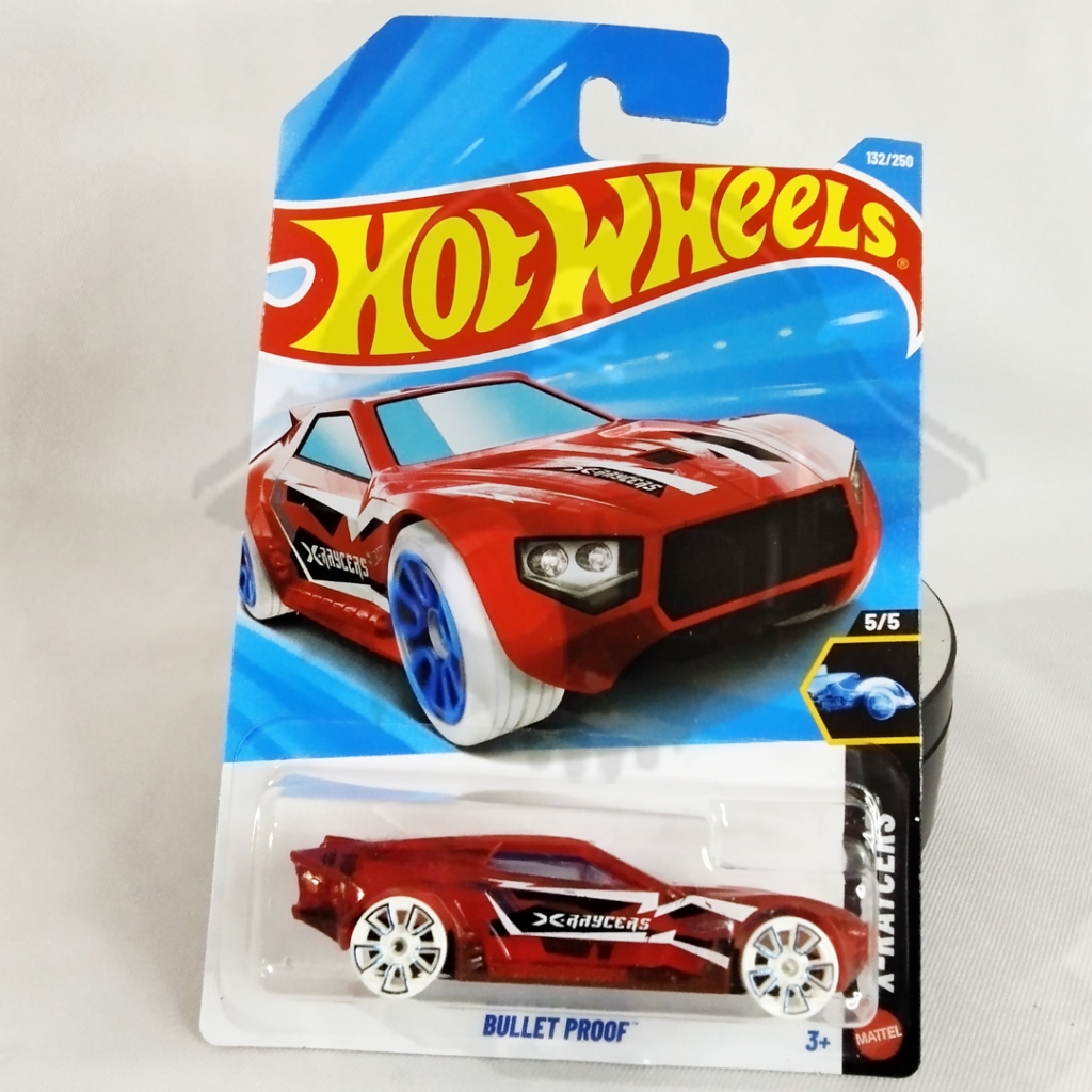 DIECAST HOTWHEELS FANTASY CARS BULLET PROOF, HOTWHEELS FANTASY