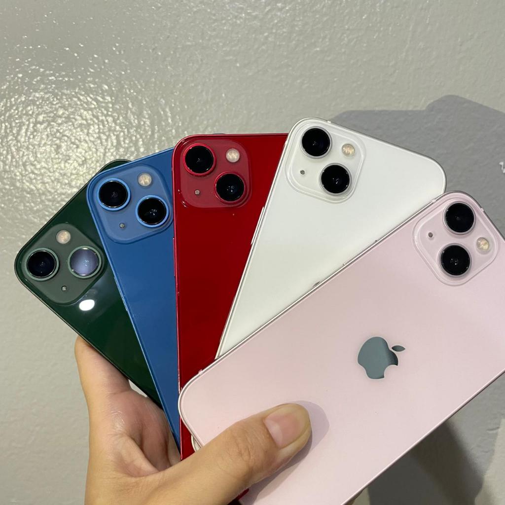 APPLE IPHONE 13 128GB  HP13  SECOND ORIGINAL BEKAS FULLSET SECOND INTER WIFI ONLY LIKE NEW HP13