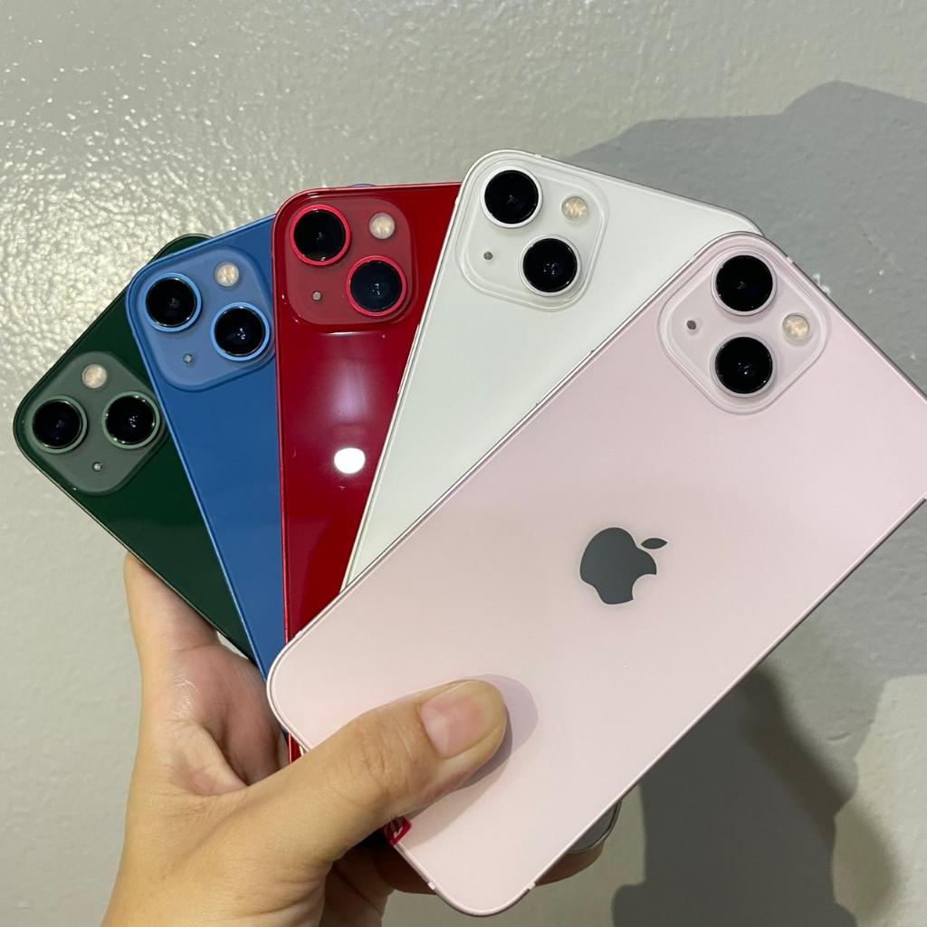 APPLE IPHONE 13 128GB  HP13  SECOND ORIGINAL BEKAS FULLSET SECOND INTER WIFI ONLY LIKE NEW HP13