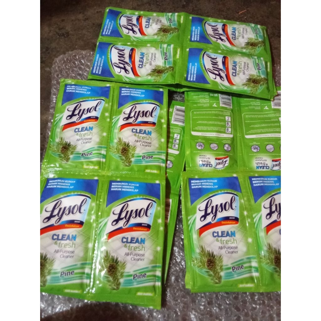 Lysol pembersih lantai Desinfektan Anti Bakteri 30 ML