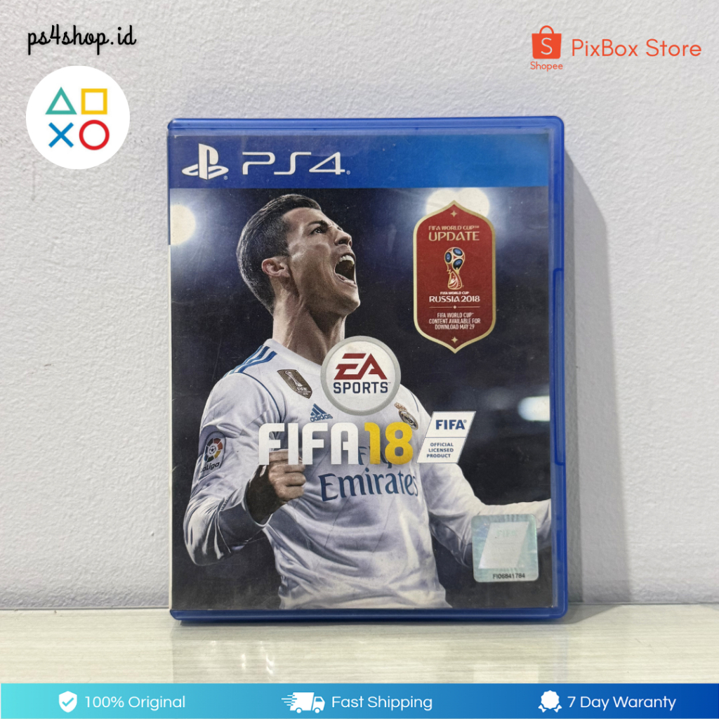 BD Kaset FIFA 18 PS4 Second Bekas Murah Original | GAME BOLA FIFA MUSIM 2018 PLAYSTATION