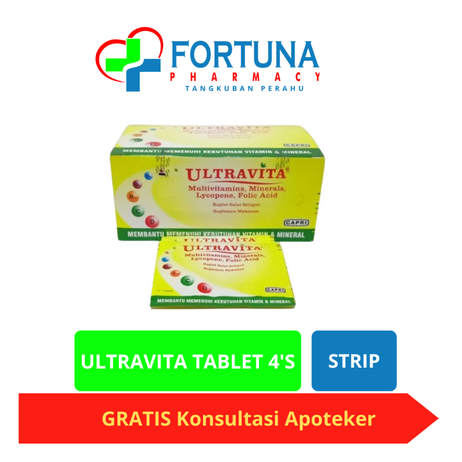 Ultravita Tablet 4's