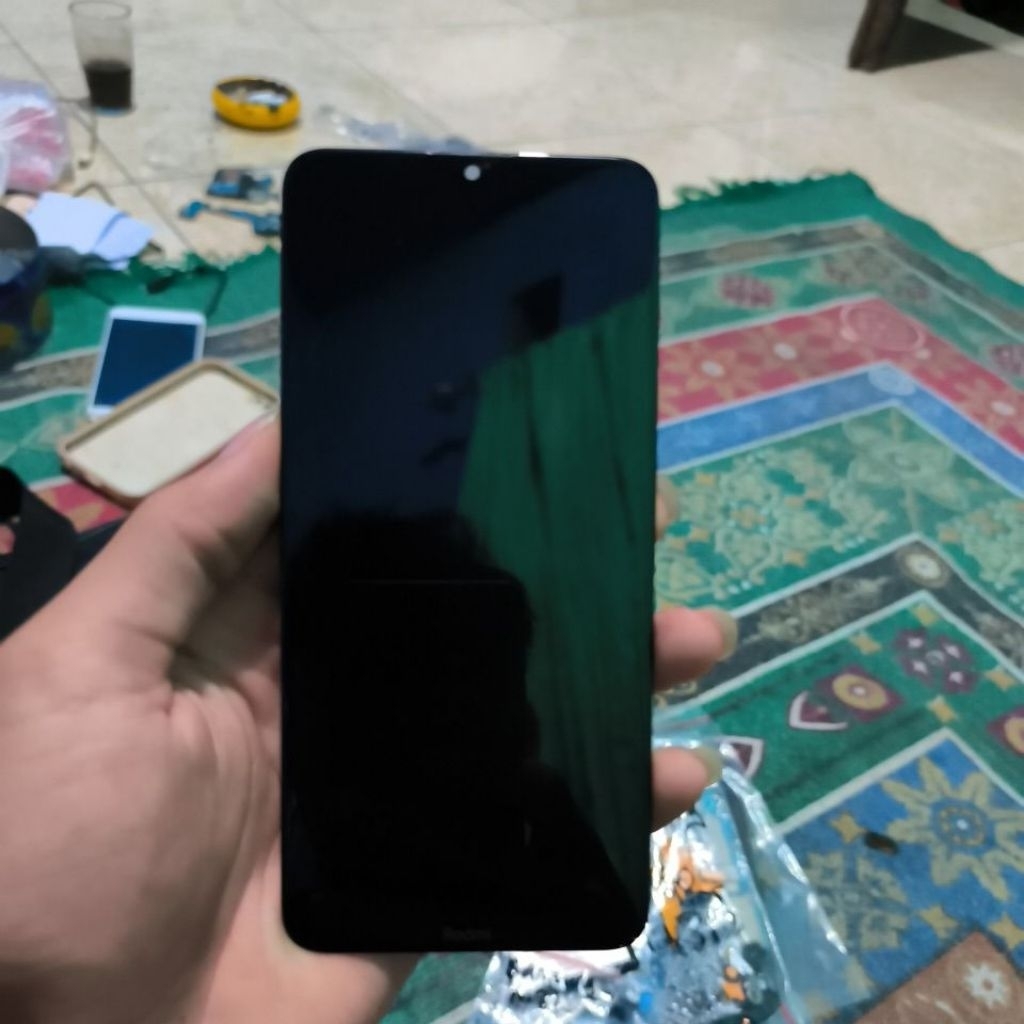 LCD TOUCHRIN XIAOMI REDMI 8A/8A PRO FUNGSI NORMAL MINUS LECET PEMAKAIAN SAJA ORIGINAL COPOTAN BERGAR