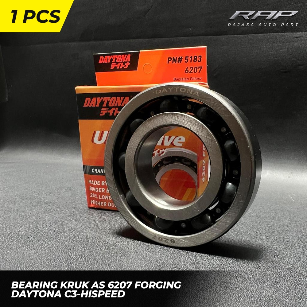 BEARING KRUK AS 6207 FORGING DAYTONA C3-HISPEED KRUK AS DAYTONA