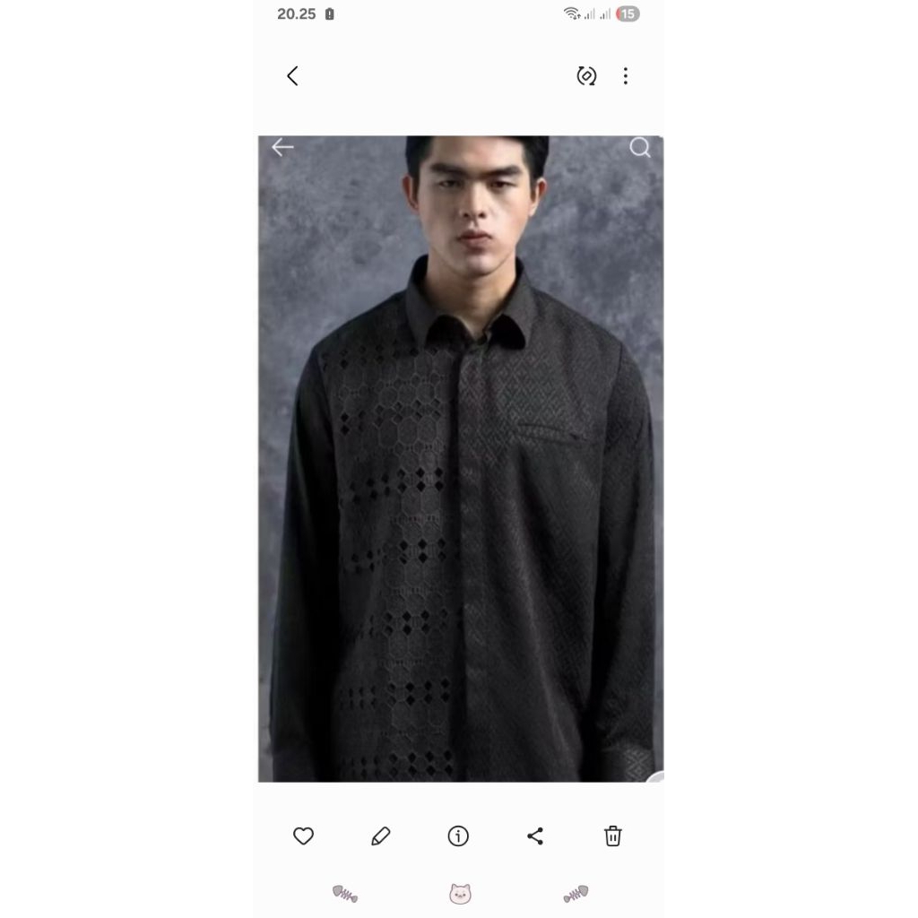 Kemeja Brokat Manggala Heylocal x Heymale