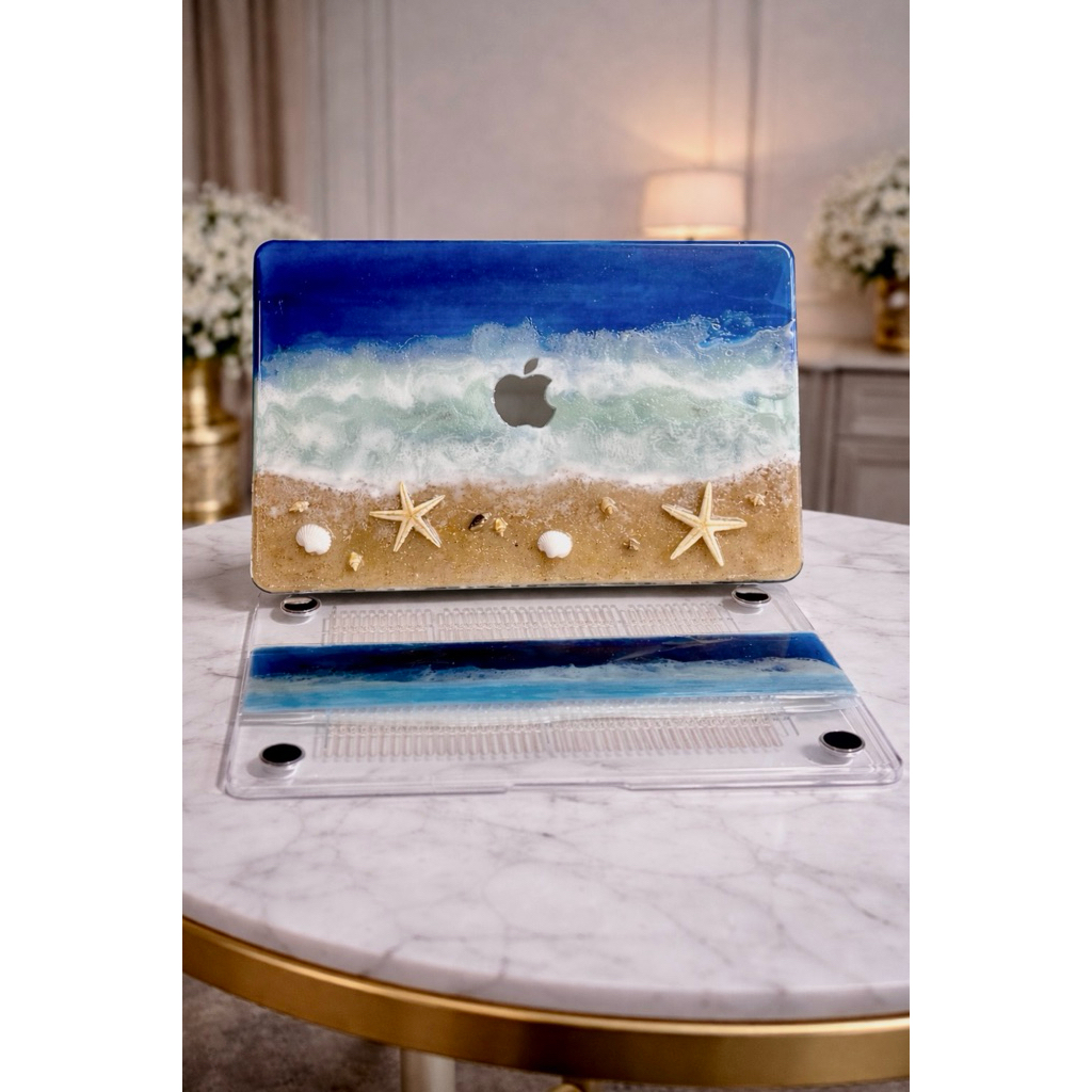Qana | Case Macbook | case macbook unik | custom | resin art | aksesoris Macbook | macbook case | th