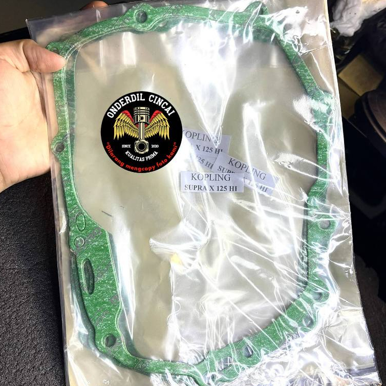 PAKING GASKET BAK BLOK KOPLING SUPRA X 125 HELM IN BLADE 125 FI - Perpak Paking Kopling Supra X 125 